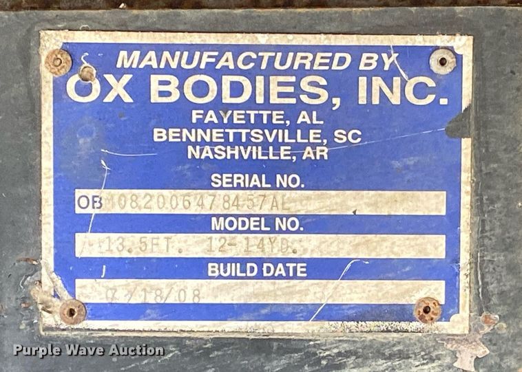 image for item DL7212 2005 International 9900i  dump truck