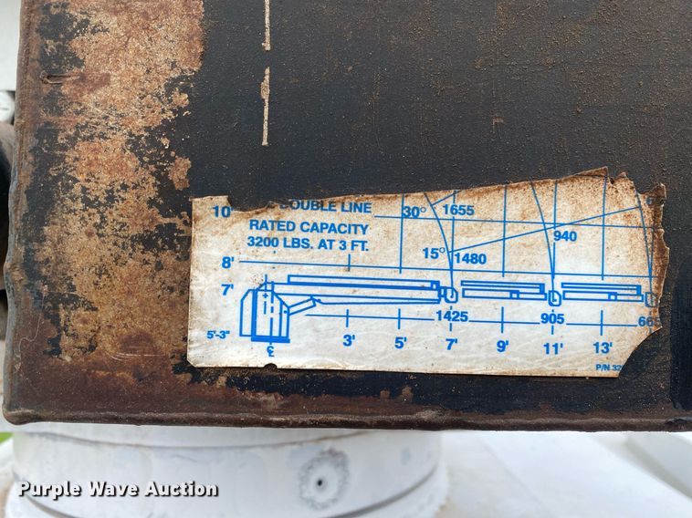 image for item DL7228 2012 Ford F350 Super Duty  SuperCab utility bed pickup truck