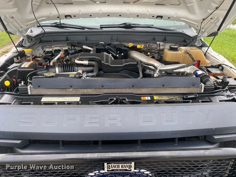 image for item DL7228 2012 Ford F350 Super Duty  SuperCab utility bed pickup truck