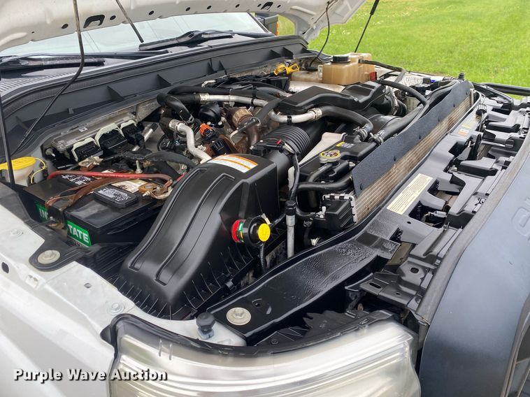 image for item DL7228 2012 Ford F350 Super Duty  SuperCab utility bed pickup truck