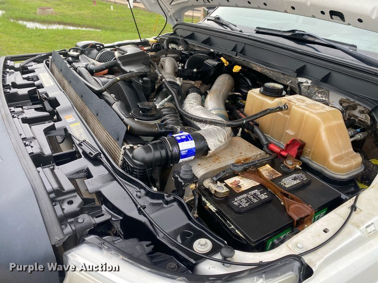 image for item DL7228 2012 Ford F350 Super Duty  SuperCab utility bed pickup truck