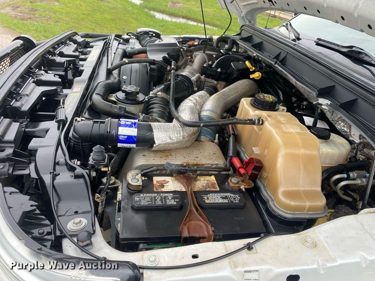 image for item DL7228 2012 Ford F350 Super Duty  SuperCab utility bed pickup truck