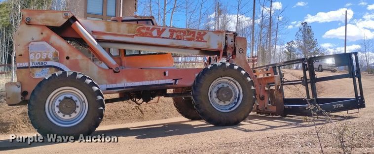 image for item DN6419 1997 SkyTrak 6036  telehandler