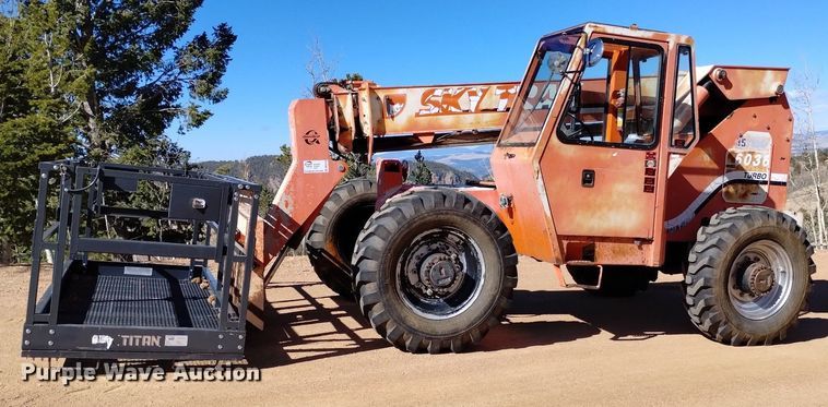 image for item DN6419 1997 SkyTrak 6036  telehandler