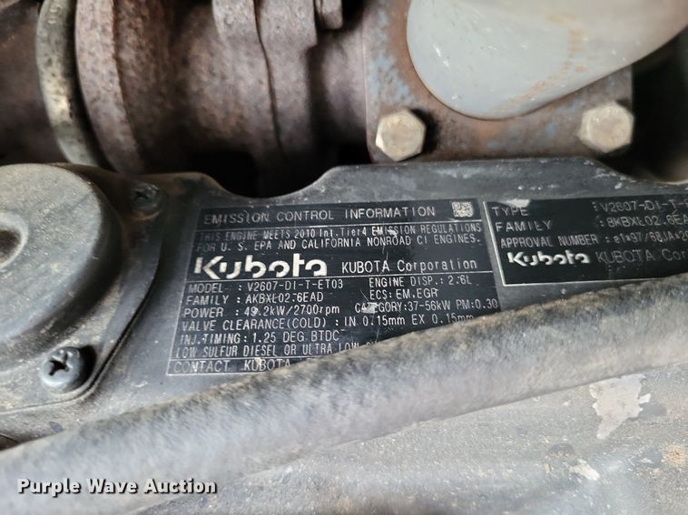 image for item DO3659 2011 Bobcat T190  tracked skid steer loader