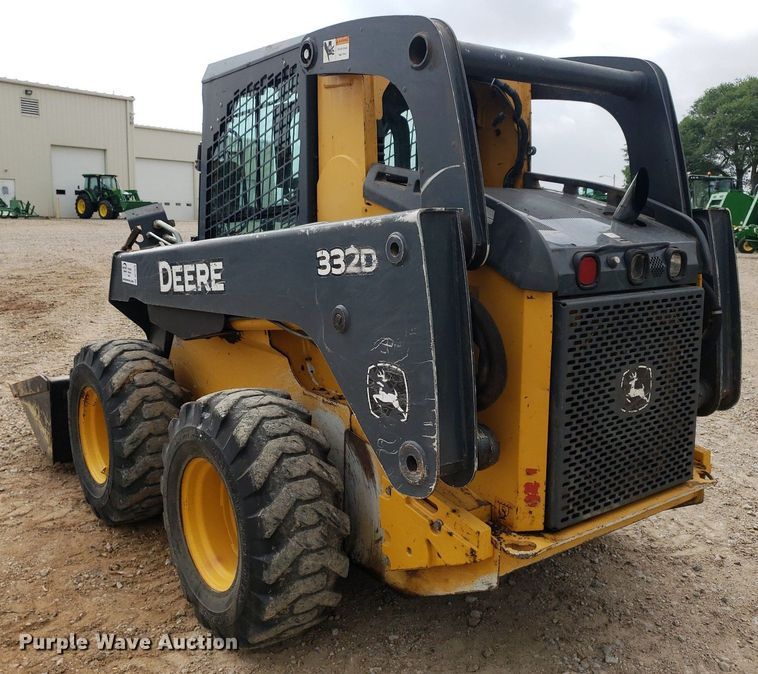 image for item DP7876 2012 John Deere 332D  skid steer loader