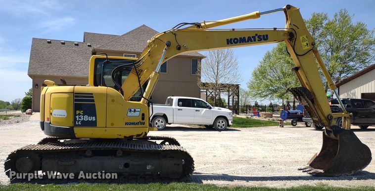 image for item DQ1709 2010 Komatsu PC138USLC-8  excavator