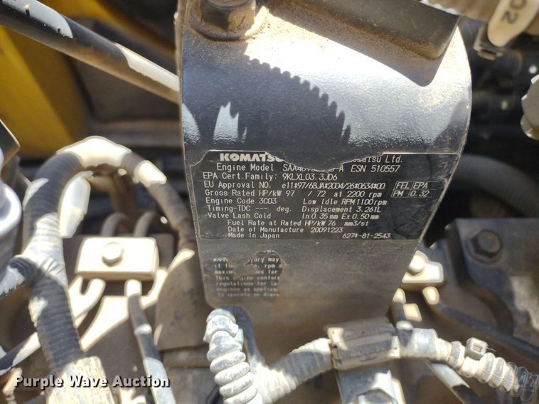 image for item DQ1709 2010 Komatsu PC138USLC-8  excavator