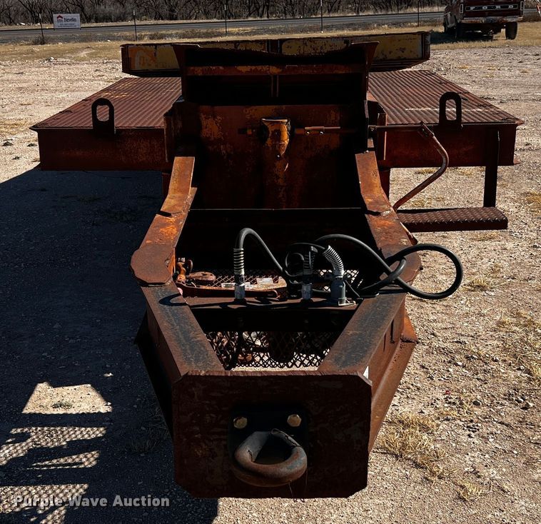 image for item DQ1952 1961 Fontaine  tilt deck equipment trailer