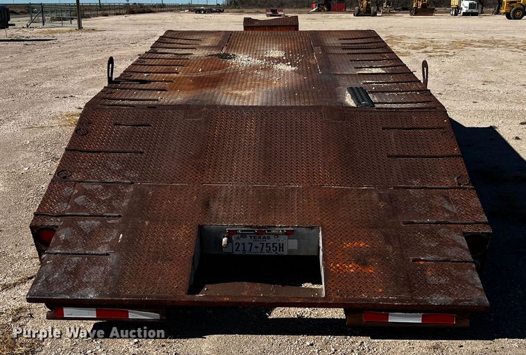 image for item DQ1952 1961 Fontaine  tilt deck equipment trailer