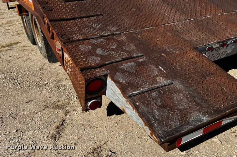 image for item DQ1952 1961 Fontaine  tilt deck equipment trailer