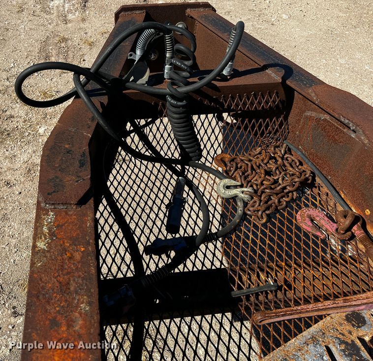 image for item DQ1952 1961 Fontaine  tilt deck equipment trailer