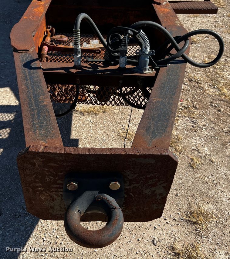 image for item DQ1952 1961 Fontaine  tilt deck equipment trailer