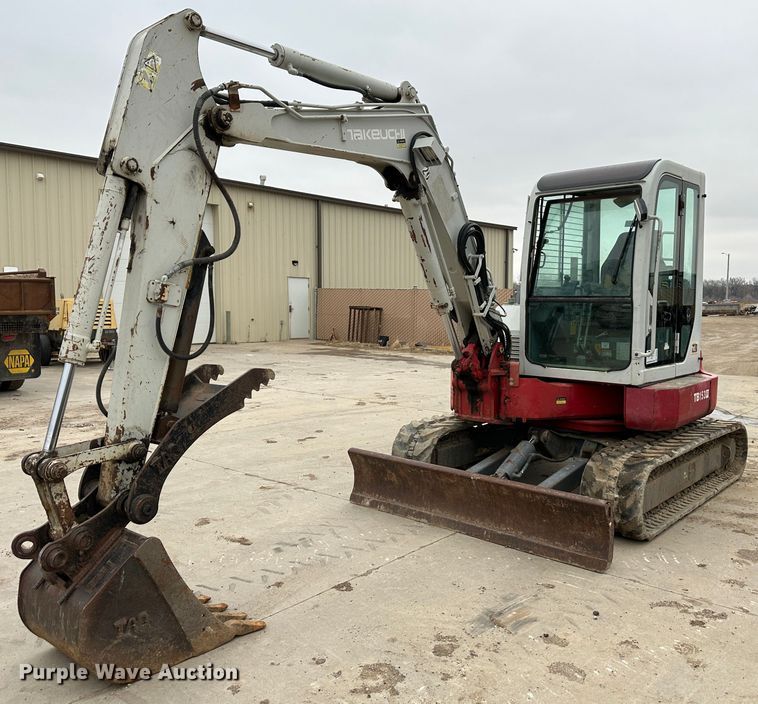 image for item DR5035 2007 Takeuchi TB153FR  mini excavator