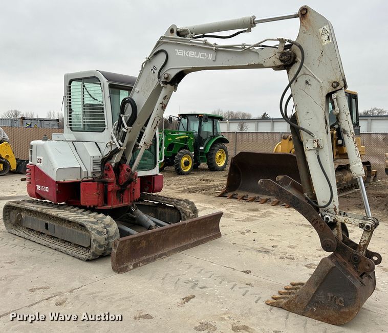 image for item DR5035 2007 Takeuchi TB153FR  mini excavator