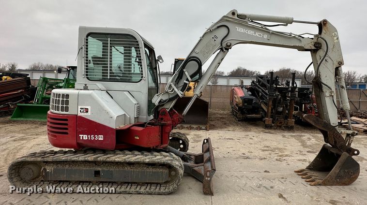 image for item DR5035 2007 Takeuchi TB153FR  mini excavator
