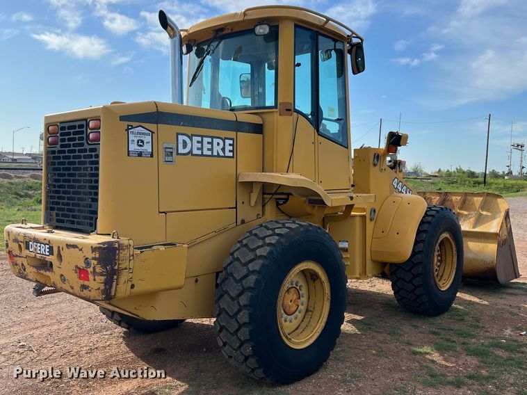 image for item DR5571 2001 John Deere 444H  high lift wheel loader