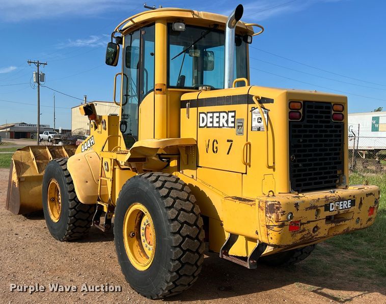 image for item DR5571 2001 John Deere 444H  high lift wheel loader