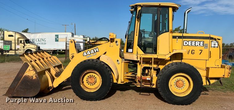 image for item DR5571 2001 John Deere 444H  high lift wheel loader