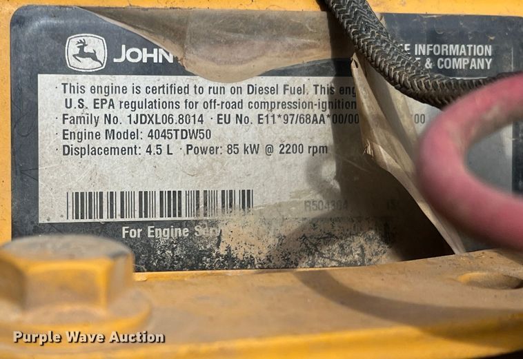 image for item DR5571 2001 John Deere 444H  high lift wheel loader