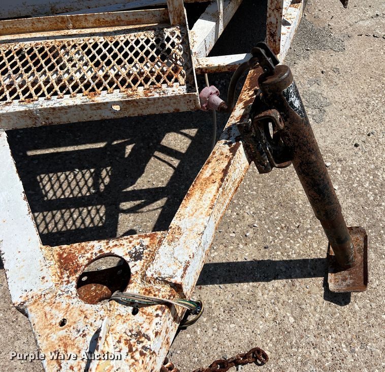 image for item DR5650 Shop built  kennel trailer