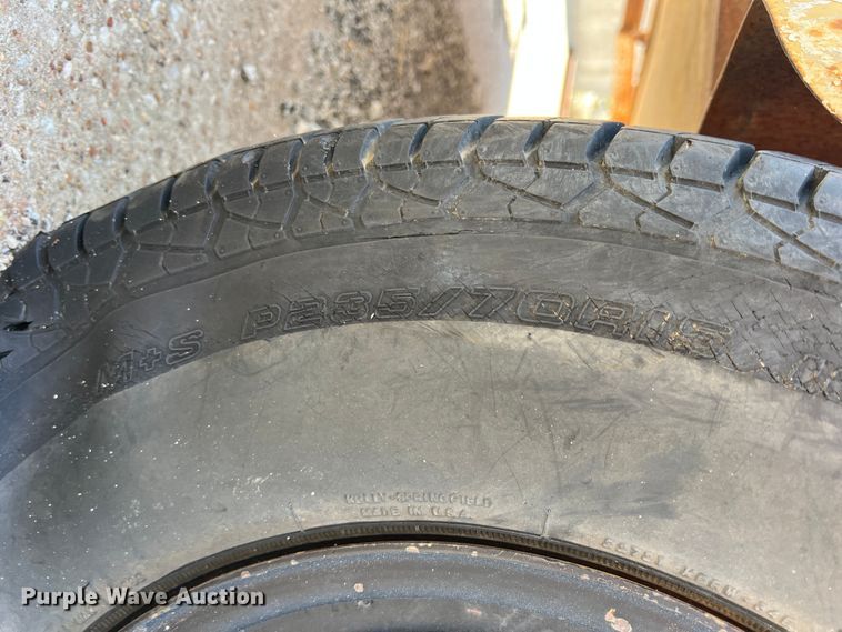 image for item DR5650 Shop built  kennel trailer