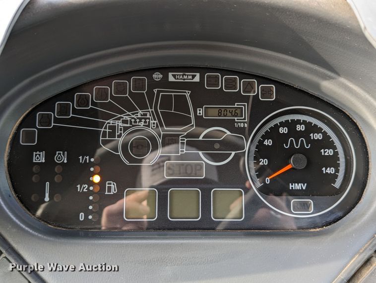 image for item DR6960 2012 Hamm 3307P  single drum vibratory roller