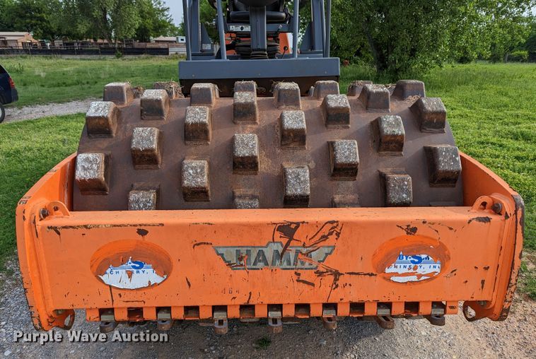 image for item DR6960 2012 Hamm 3307P  single drum vibratory roller