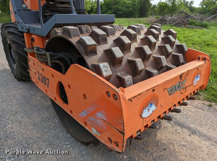 image for item DR6960 2012 Hamm 3307P  single drum vibratory roller