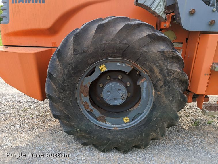 image for item DR6960 2012 Hamm 3307P  single drum vibratory roller