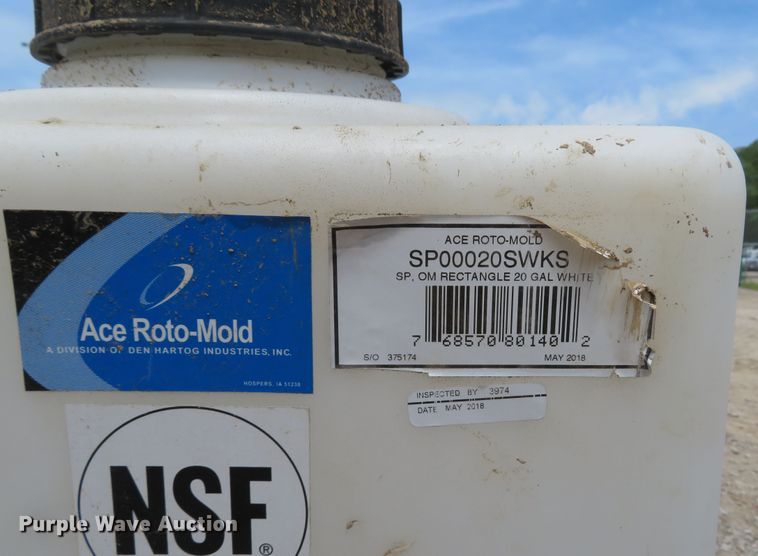 image for item FB9840 (3) Erksine skid steer dust control water kits