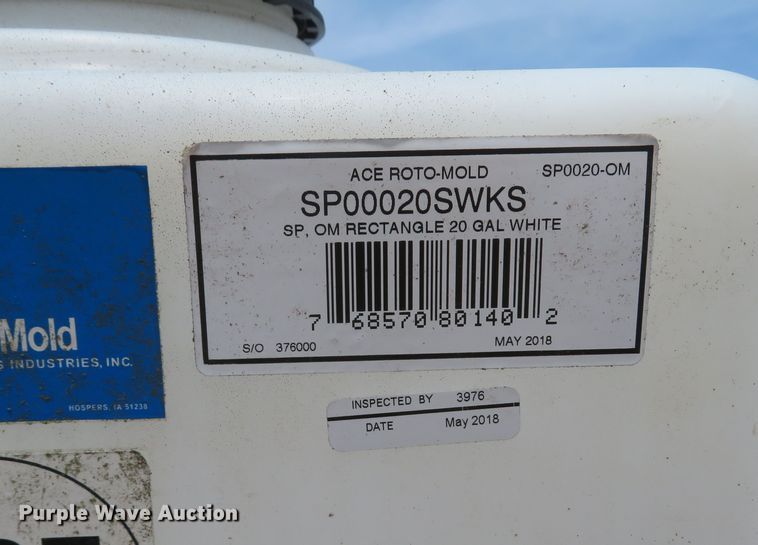 image for item FB9840 (3) Erksine skid steer dust control water kits