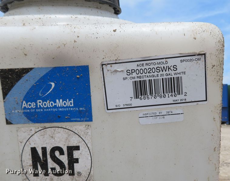 image for item FB9840 (3) Erksine skid steer dust control water kits