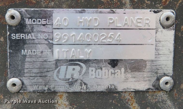 image for item FB9841 (2) Bobcat skid steer cold planers