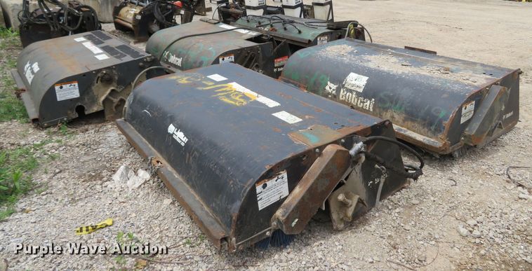 image for item FB9842 (5) Bobcat skid steer sweepers