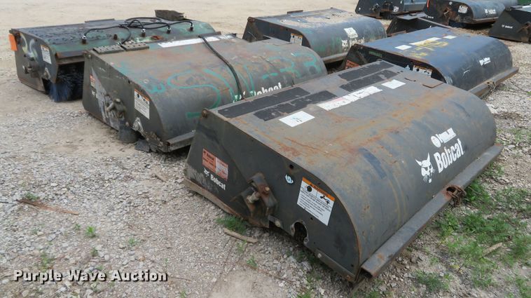 image for item FB9842 (5) Bobcat skid steer sweepers