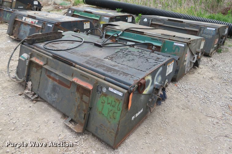 image for item FB9842 (5) Bobcat skid steer sweepers