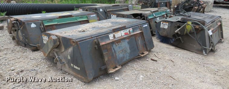 image for item FB9842 (5) Bobcat skid steer sweepers