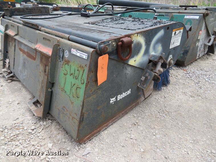 image for item FB9842 (5) Bobcat skid steer sweepers