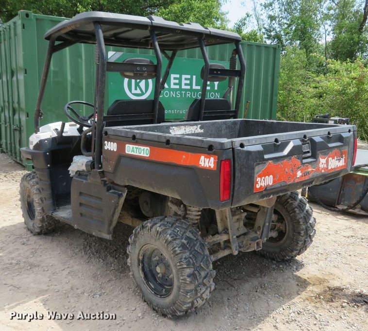 image for item FB9845 2011 Bobcat 3400  utility vehicle