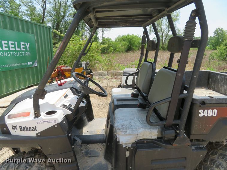 image for item FB9845 2011 Bobcat 3400  utility vehicle