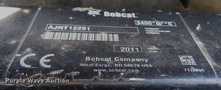 image for item FB9845 2011 Bobcat 3400  utility vehicle
