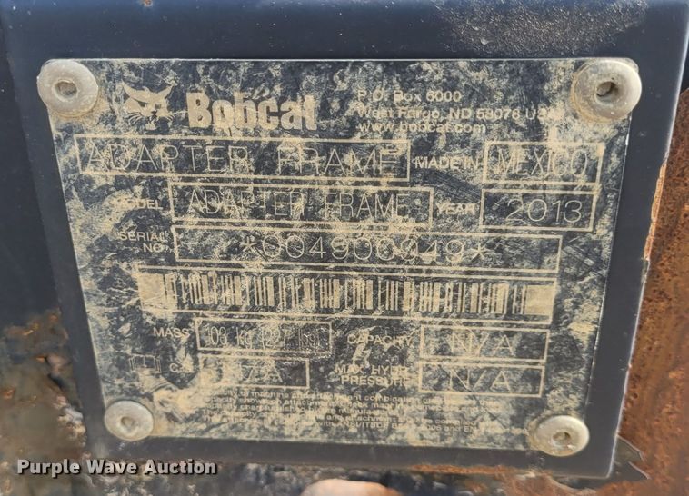 image for item FC9210 90" W skid steer bucket