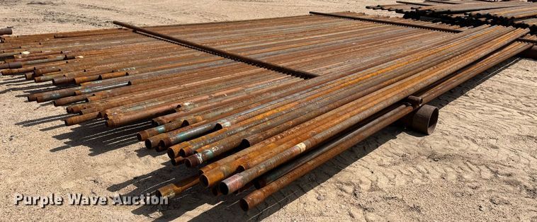 image for item JJ9930 Approximately 100 joints of 2 3/8" diameter pipe