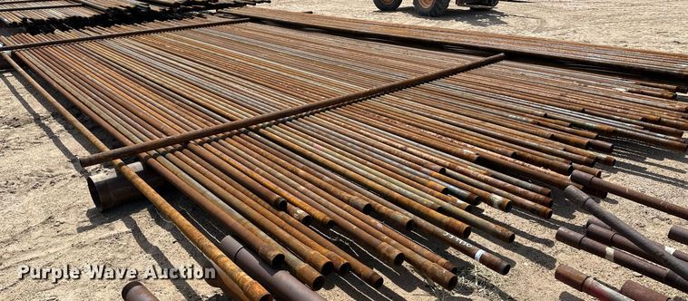 image for item JJ9930 Approximately 100 joints of 2 3/8" diameter pipe