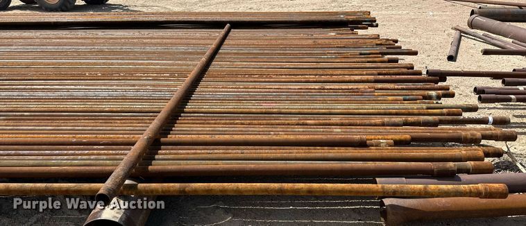 image for item JJ9930 Approximately 100 joints of 2 3/8" diameter pipe