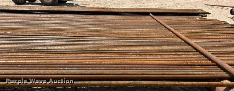 image for item JJ9930 Approximately 100 joints of 2 3/8" diameter pipe