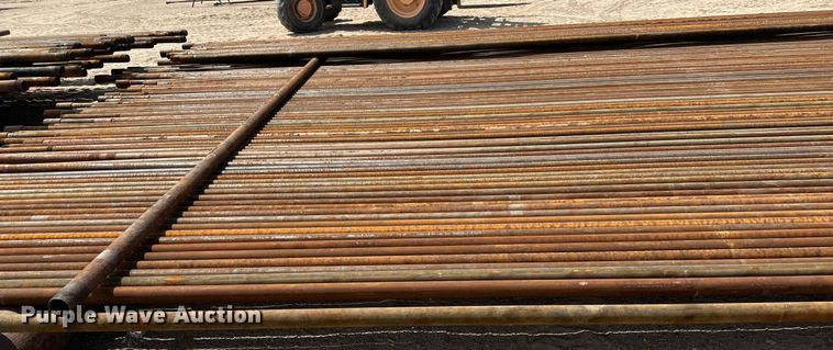 image for item JJ9930 Approximately 100 joints of 2 3/8" diameter pipe