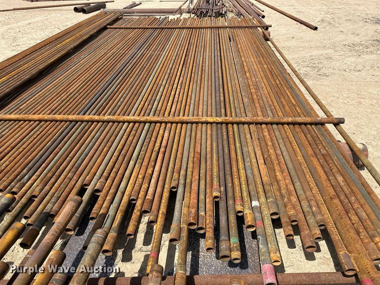 image for item JJ9930 Approximately 100 joints of 2 3/8" diameter pipe