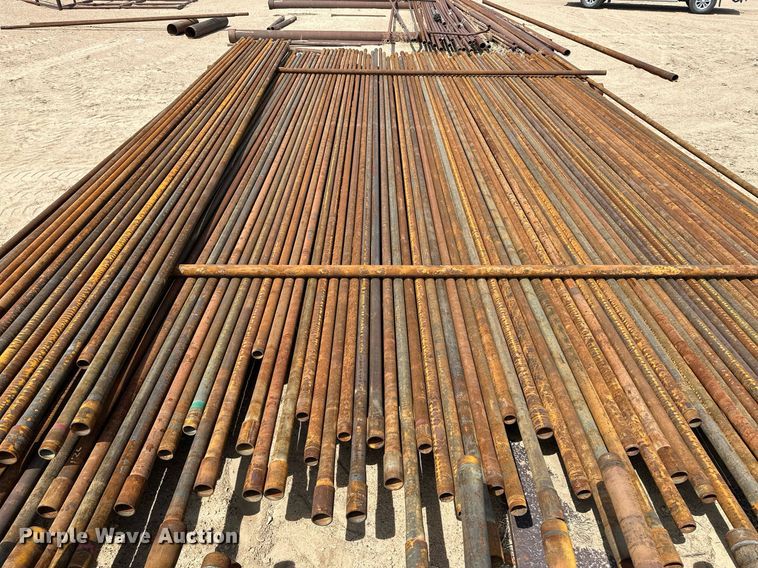 image for item JJ9930 Approximately 100 joints of 2 3/8" diameter pipe